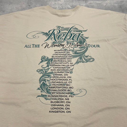 2010 Reba Tour T-Shirt Size XXL