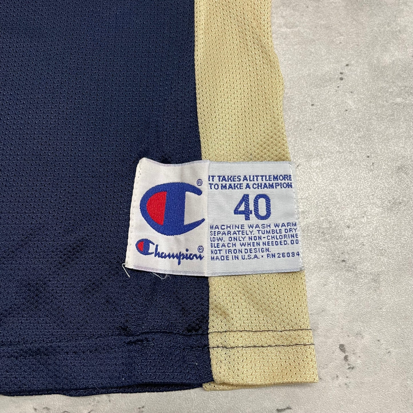 90s Georgia Tech Basketball Jersey Size 40
