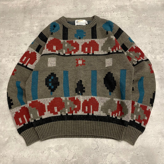 90s London Fog Knit Sweater Size M