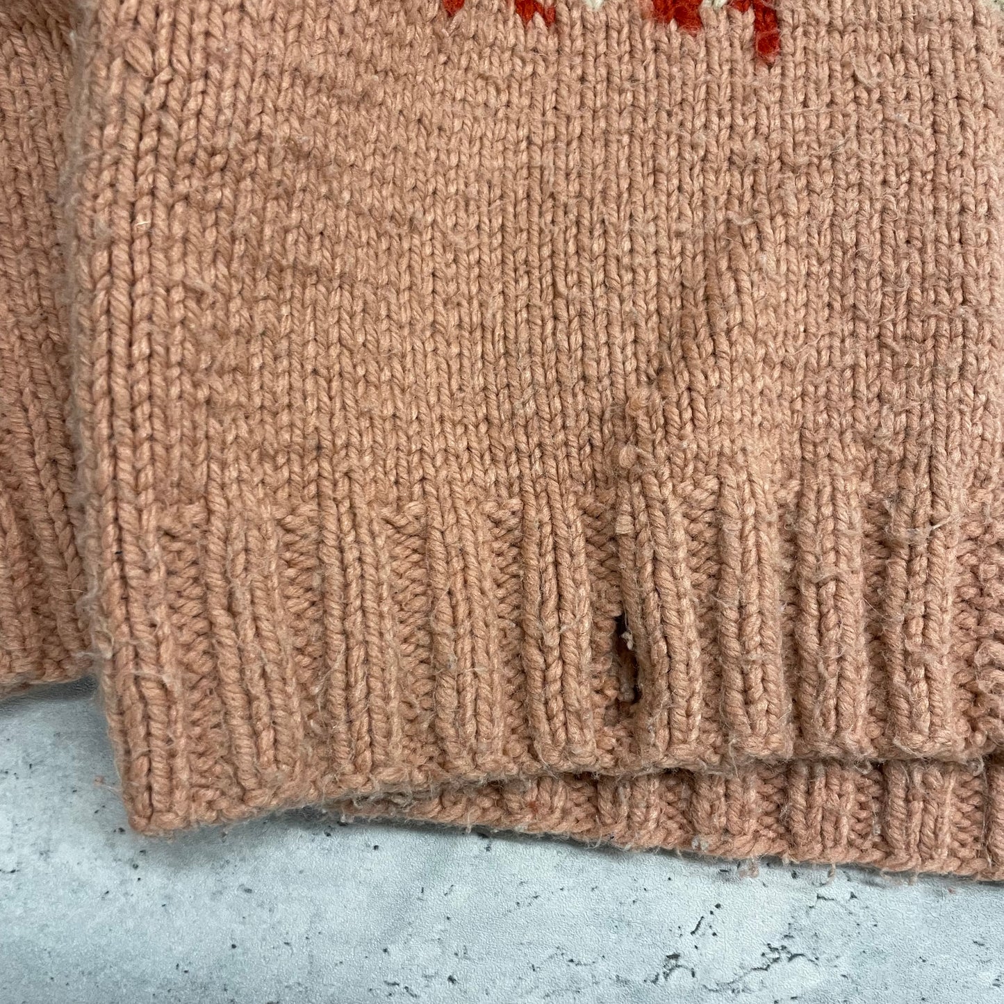 70s Cowichan Sweater Size M