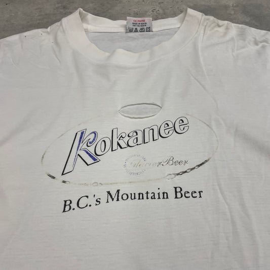 00s Kokanee B.C. mountain Beer Tshirt