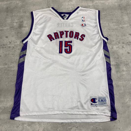 00s Vince Carter Raptors Jersey Size Youth XL (18-20)