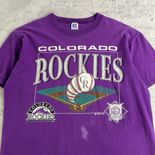 1992 Colorado Rockies MLB T-Shirt size M/L
