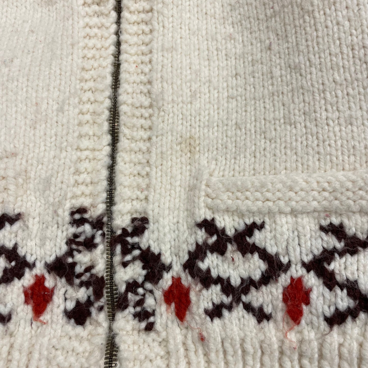 60s Cowichan Sweater Size M