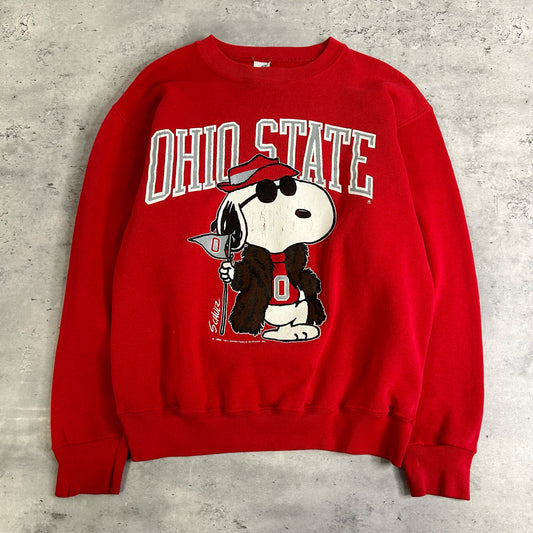 80's Ohio State Buckeyes Snoopy Sweatshirt size S