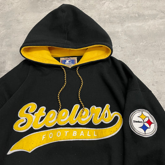 90s Pittsburgh Steelers Hoodie Size XL