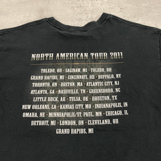 2011 Bob Seger Tour T-Shirt Size Large