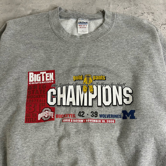 2008 Ohio State Vs Michigan College Football Sweatshirt size XL