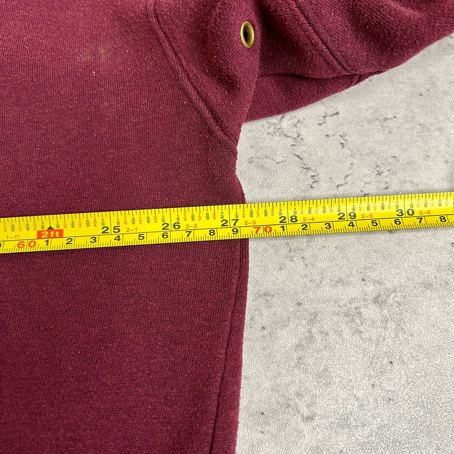 90's Alaska 1/4 Zip Hoodie size XL