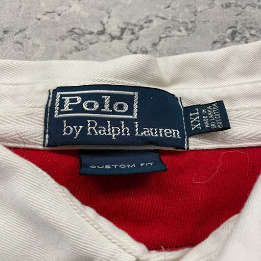 90s Ralph Lauren Polo Rugby Shirt Size XXL