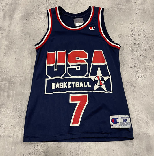 90s Shawn Kemp Team USA Jersey