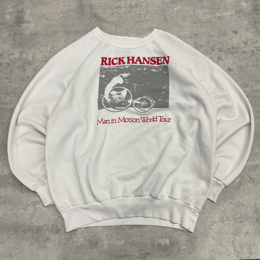 80s Rick Hansen Crewneck Size S/M