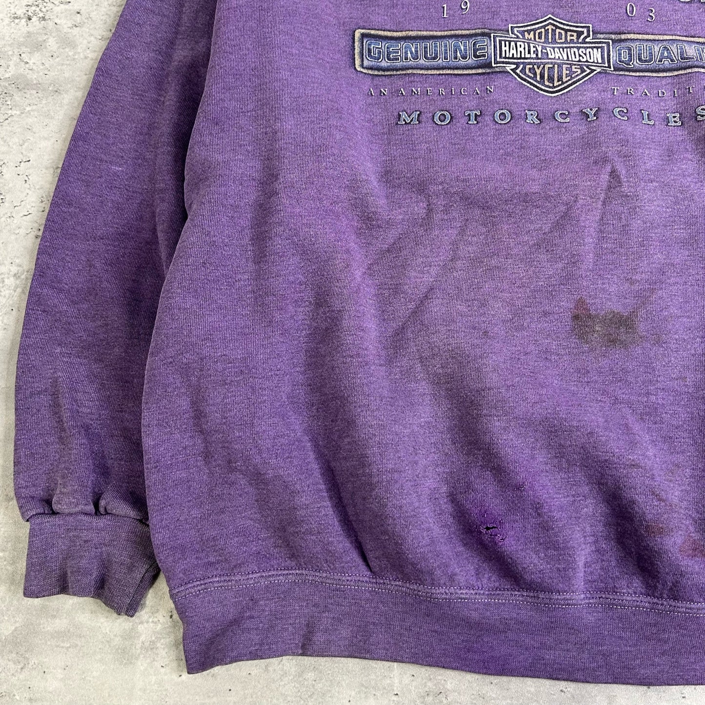 1998 Harley Davidson Sweatshirt size XL