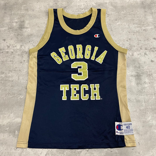 90s Georgia Tech Basketball Jersey Size 40