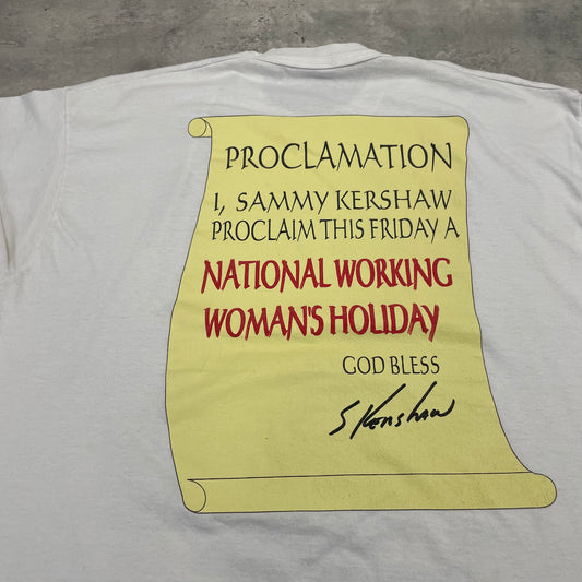 '94 Sammy Kershaw T-Shirt Size XXL