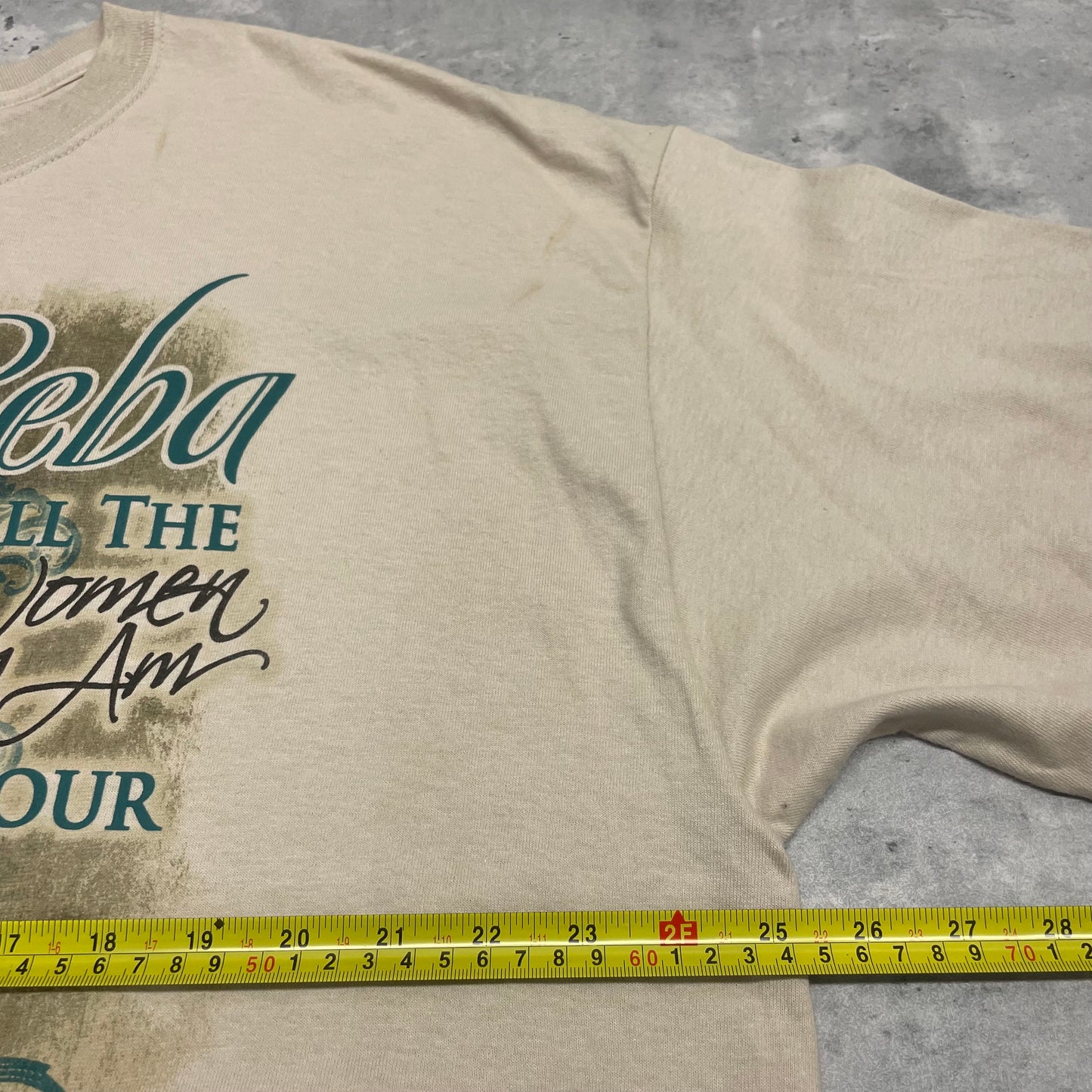 2010 Reba Tour T-Shirt Size XXL