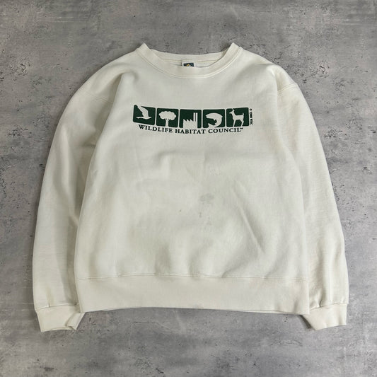 1988 Wildlife Habitat Council Sweatshirt size L