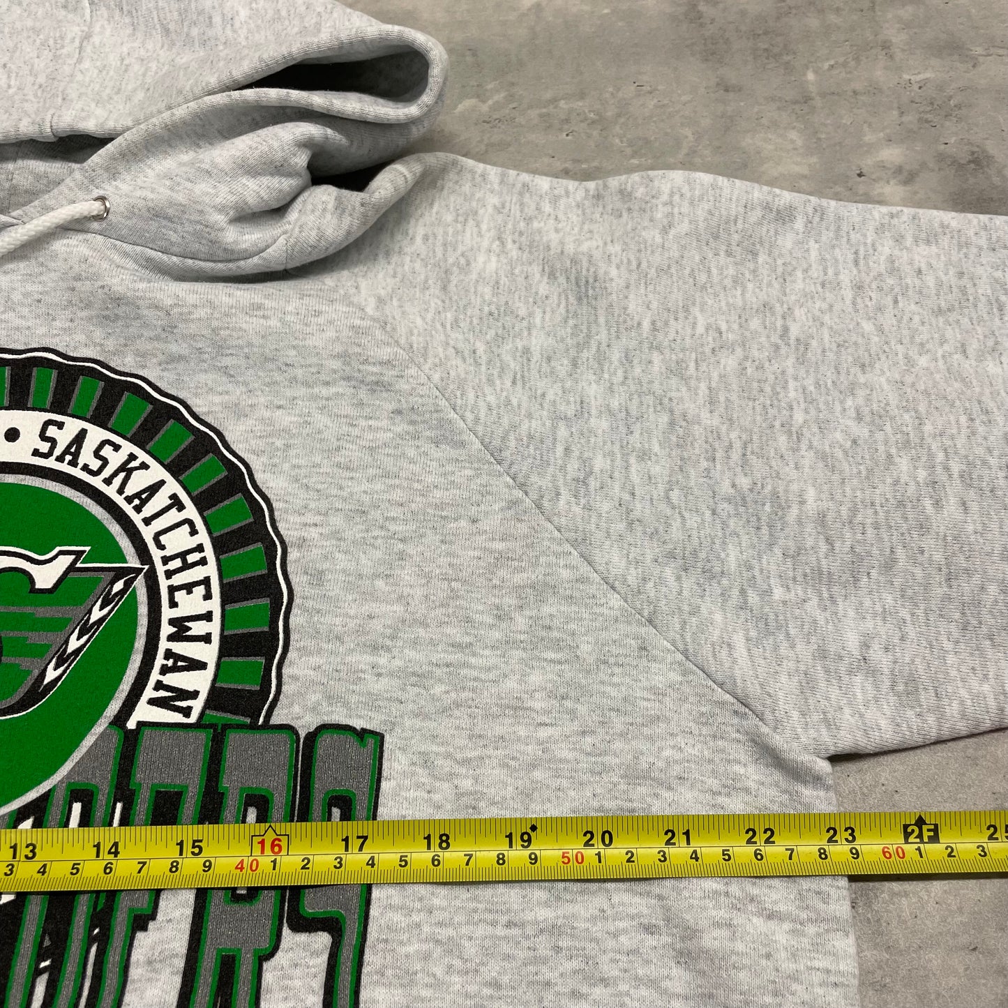 ‘91 Saskatchewan Rough Riders Hoodie Size XL