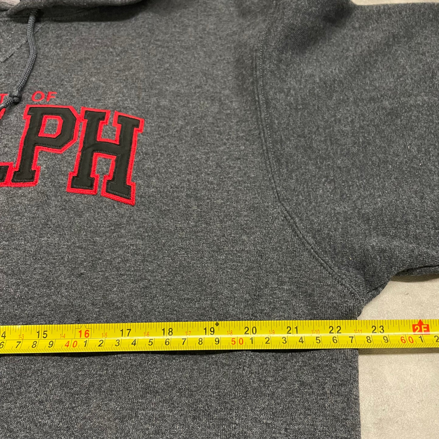 00's University of Guelph Hoodie Sweater