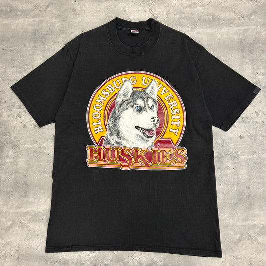 90's Bloomsburg Uni Huskies T-Shirt size XL
