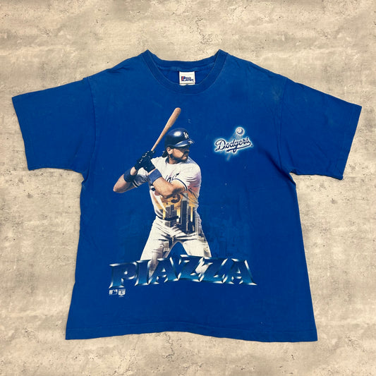 90's Mike Plazza LA Dodgers T-Shirt size L