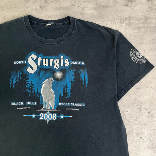 2008 Sturgis Biker Shirt size L