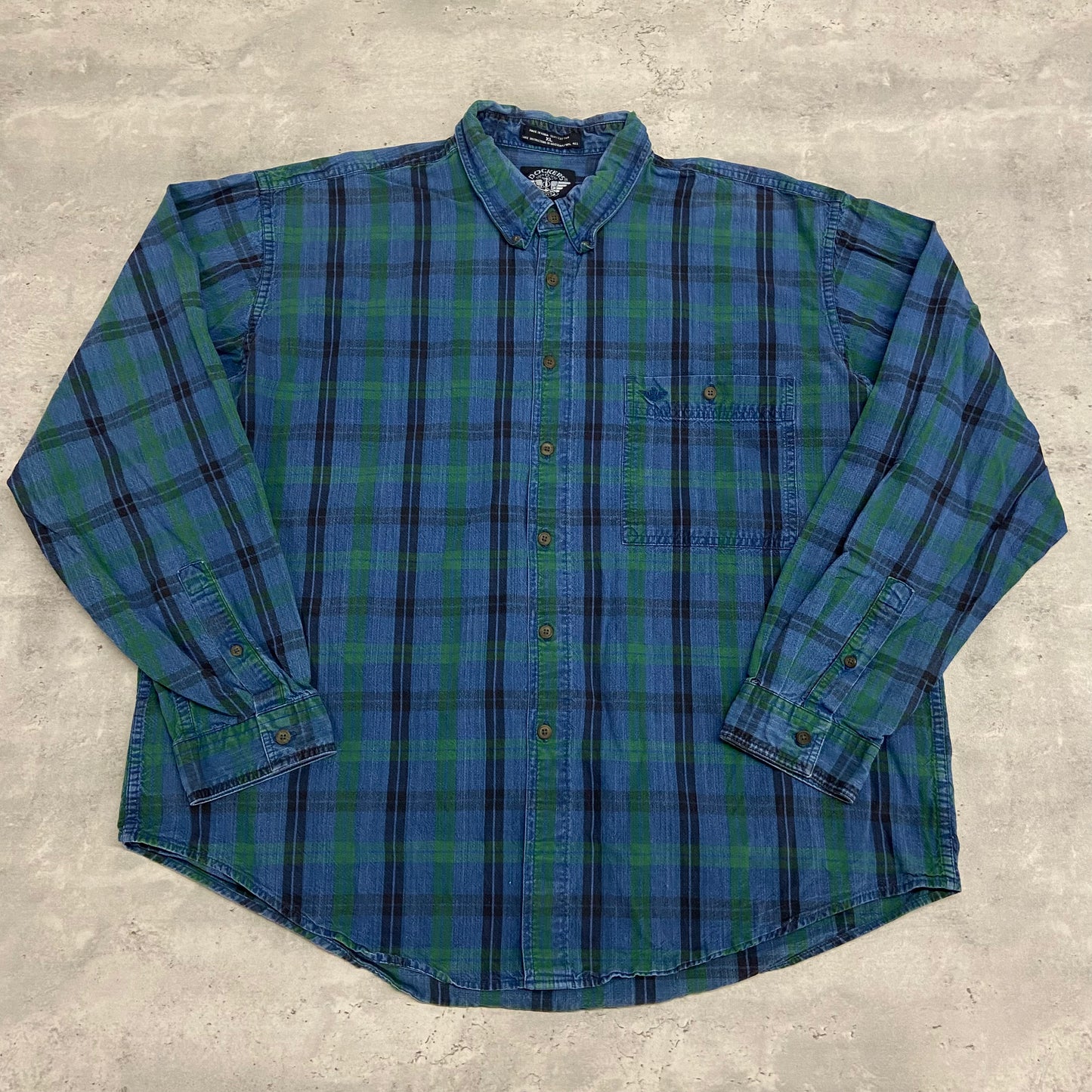 Y2K Dockers Button Down Shirt size XL