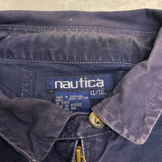90's Nautica Canvas Jacket size XL