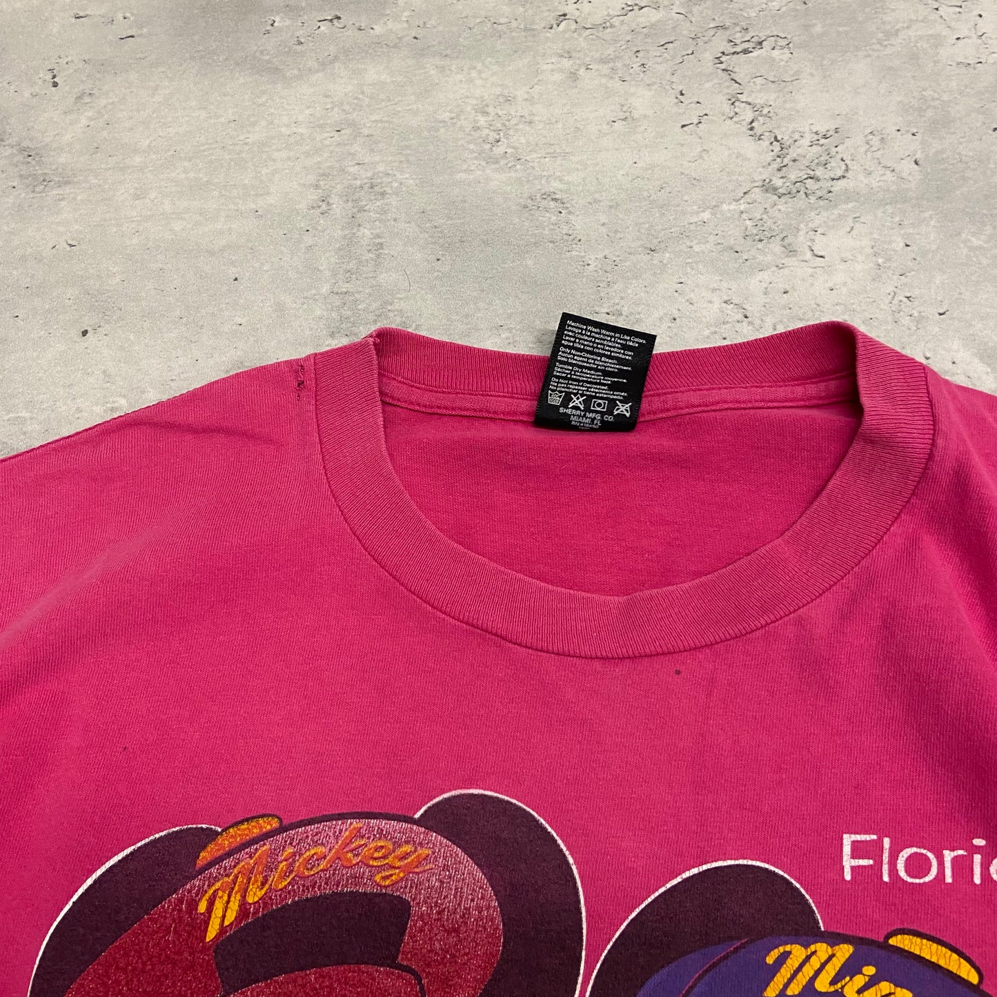 90's Mickey & Minnie Hip Hop T-Shirt size L
