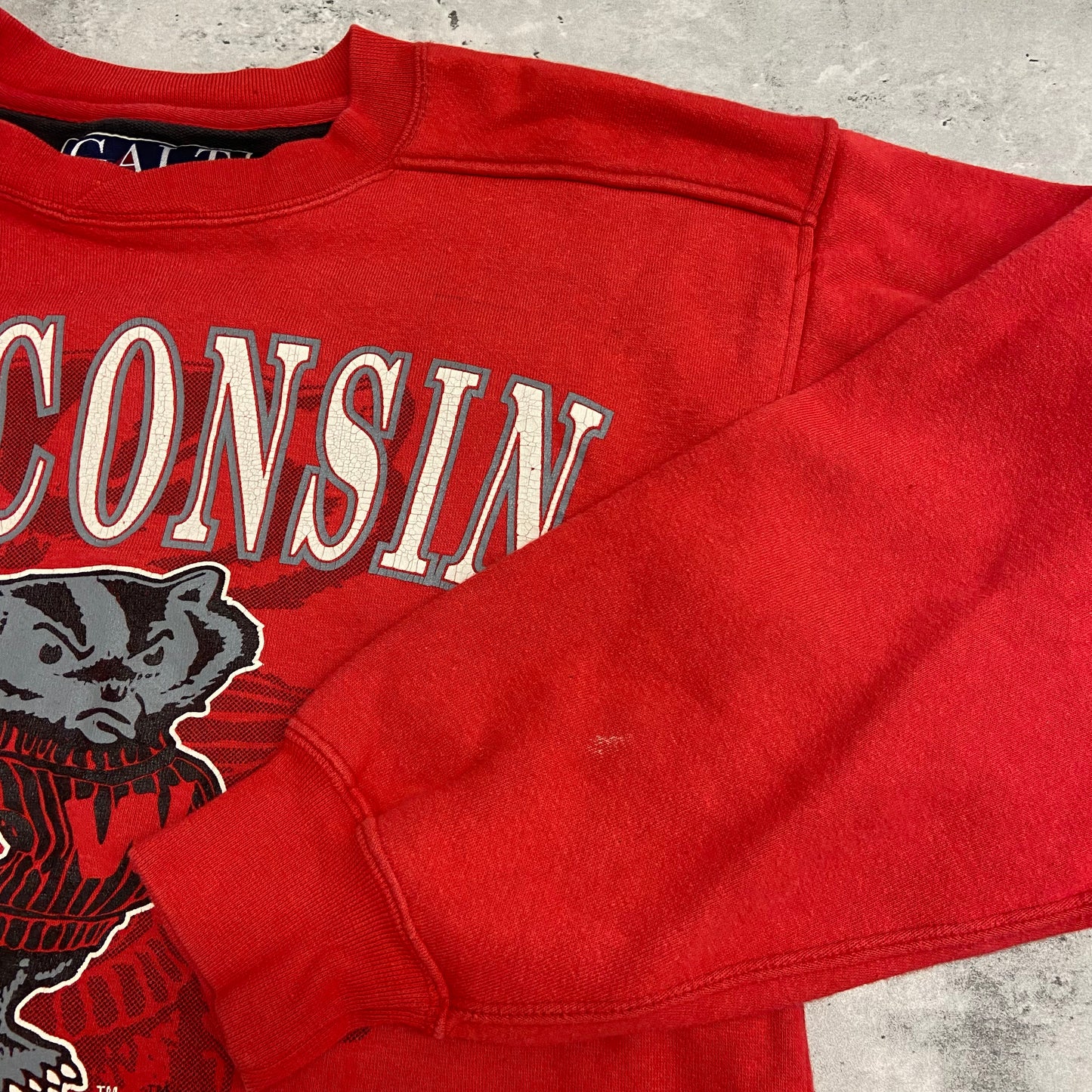 90's Wisconsin Badgers Sweatshirt size S