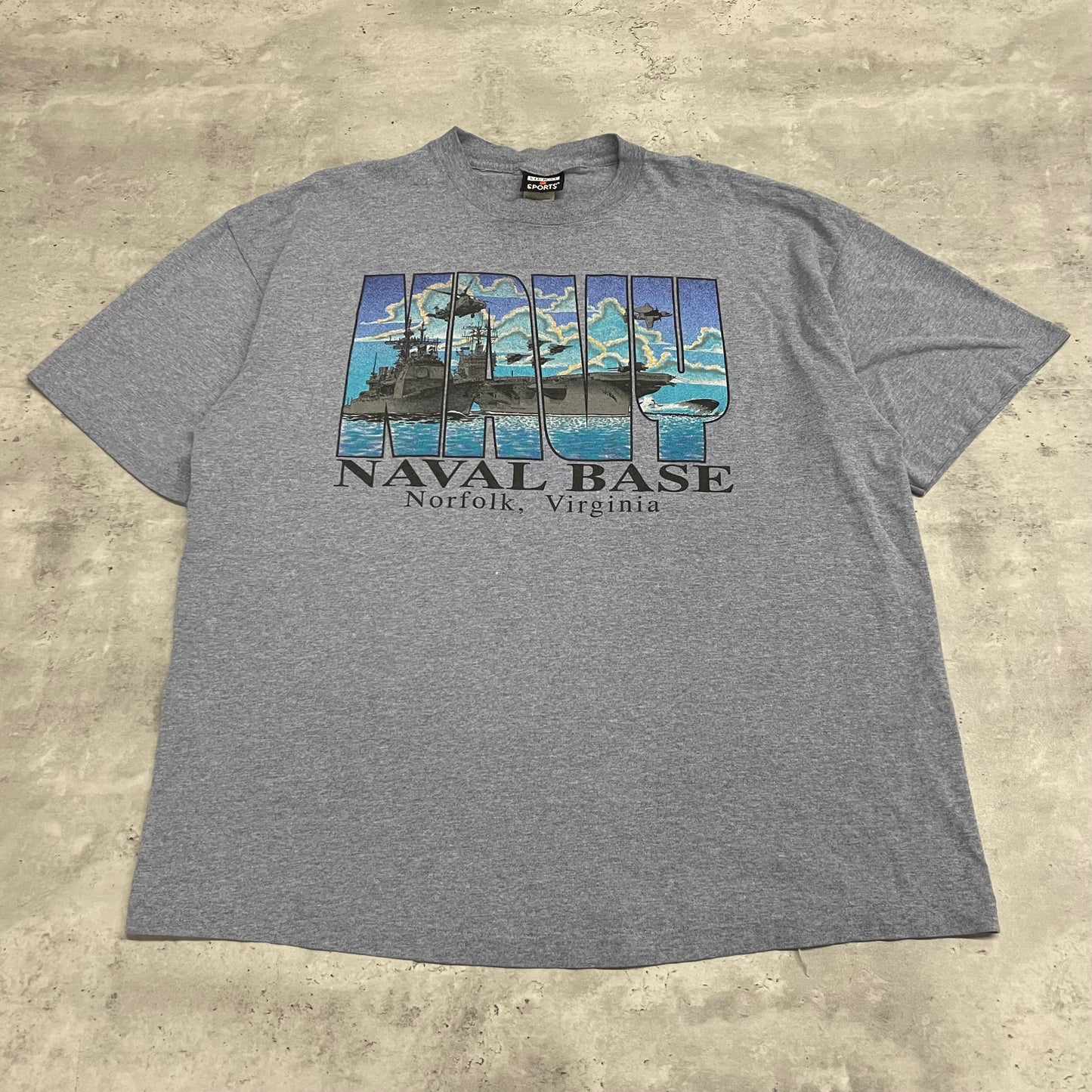 00s Navy Naval Base Norfolk Virginia T-shirt