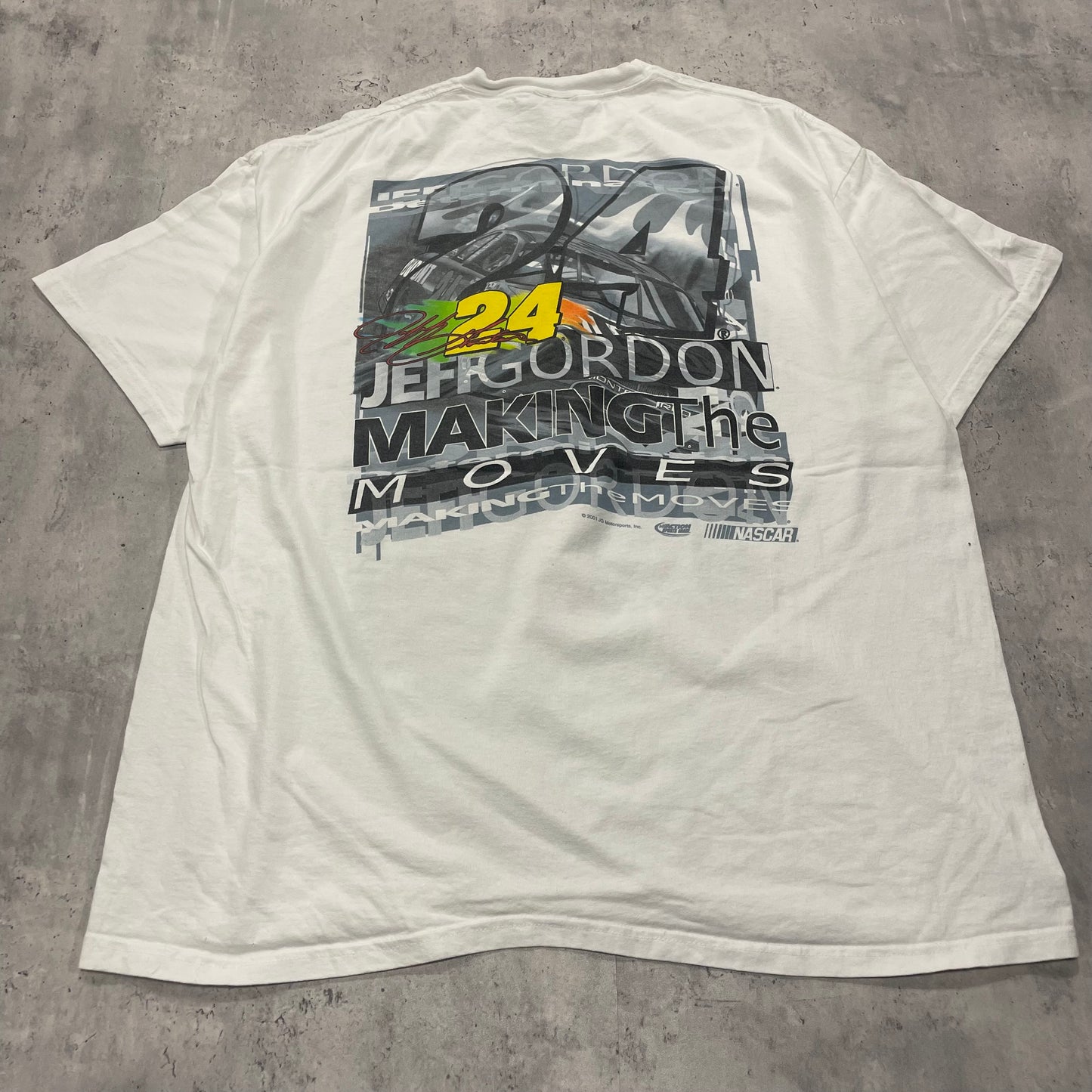 ‘01 Jeff Gordon NASCAR T-Shirt Size XL