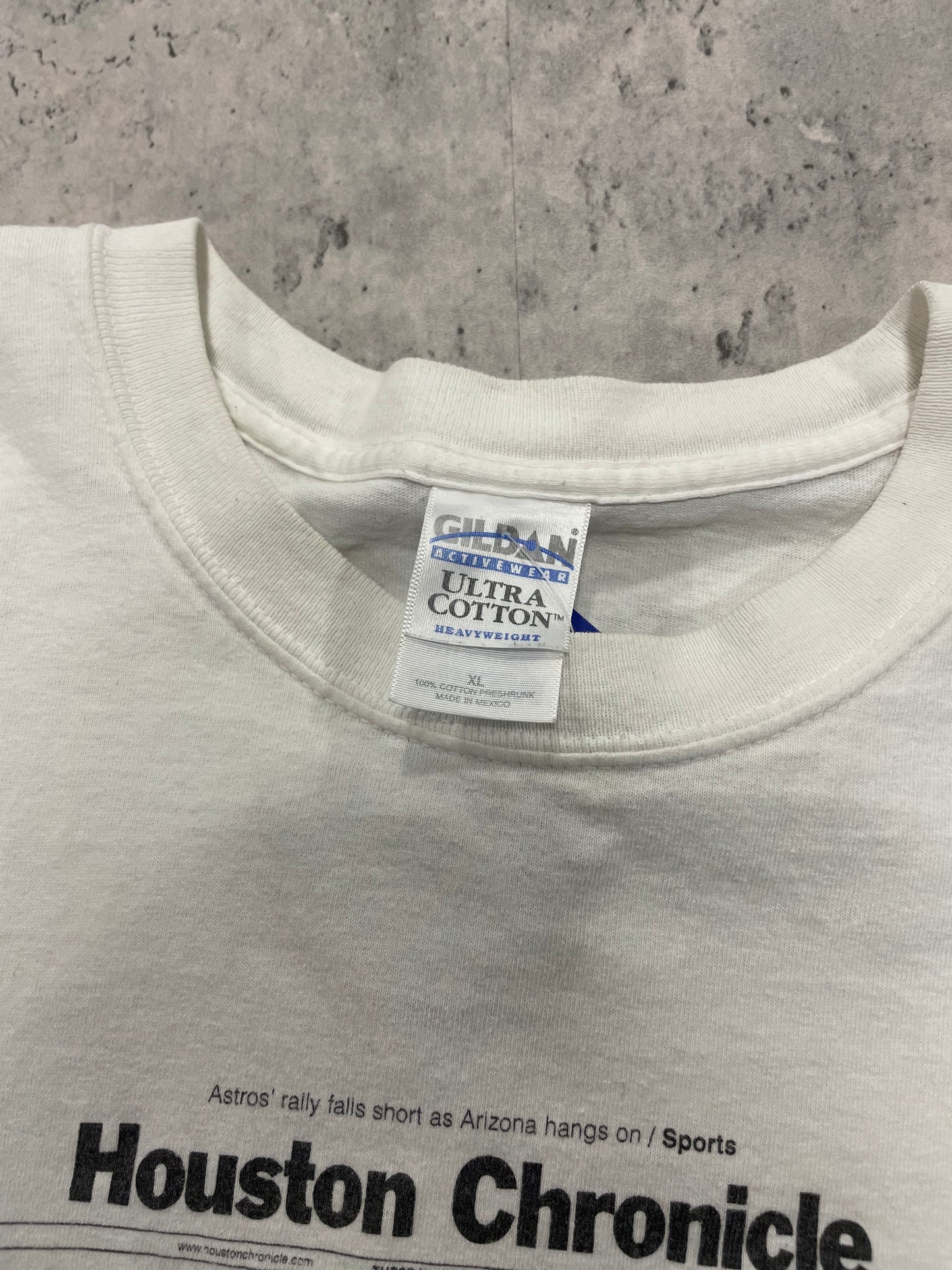 00s Rice Owls Newspaper Baseball Tshirt