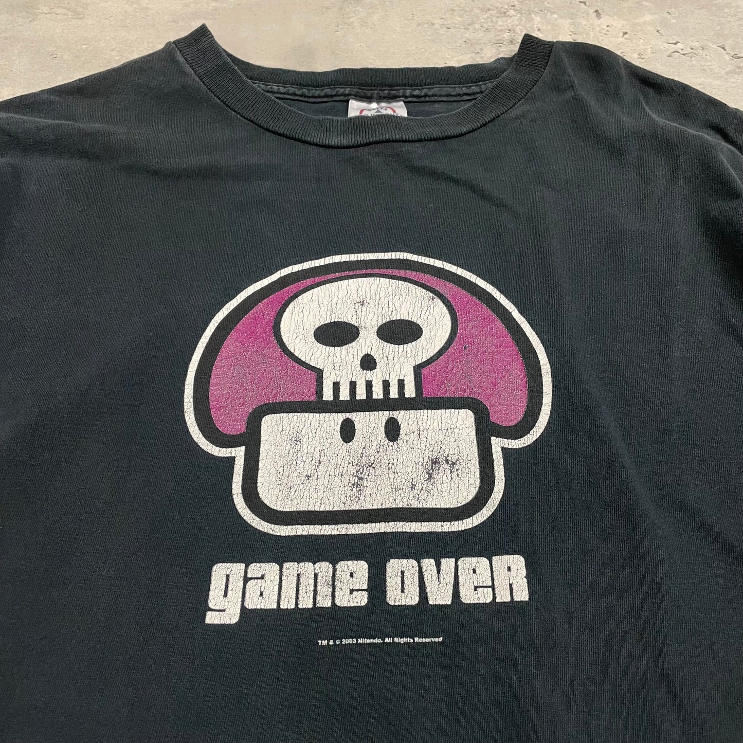 03 Nintendo Game Over Tshirt