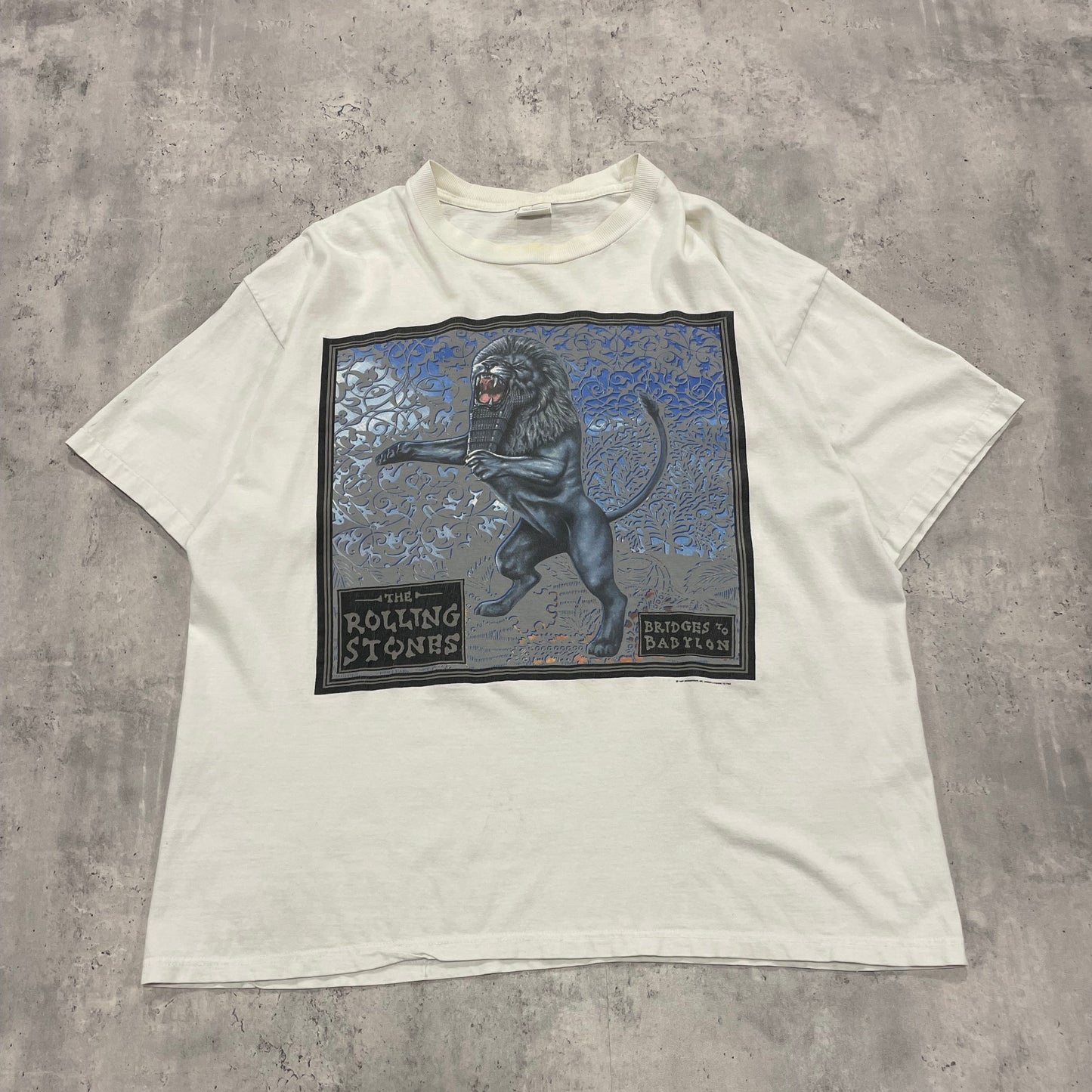 ‘97 Rolling Stones Bridges to Babylon 1997/1998 World Tour T-shirt