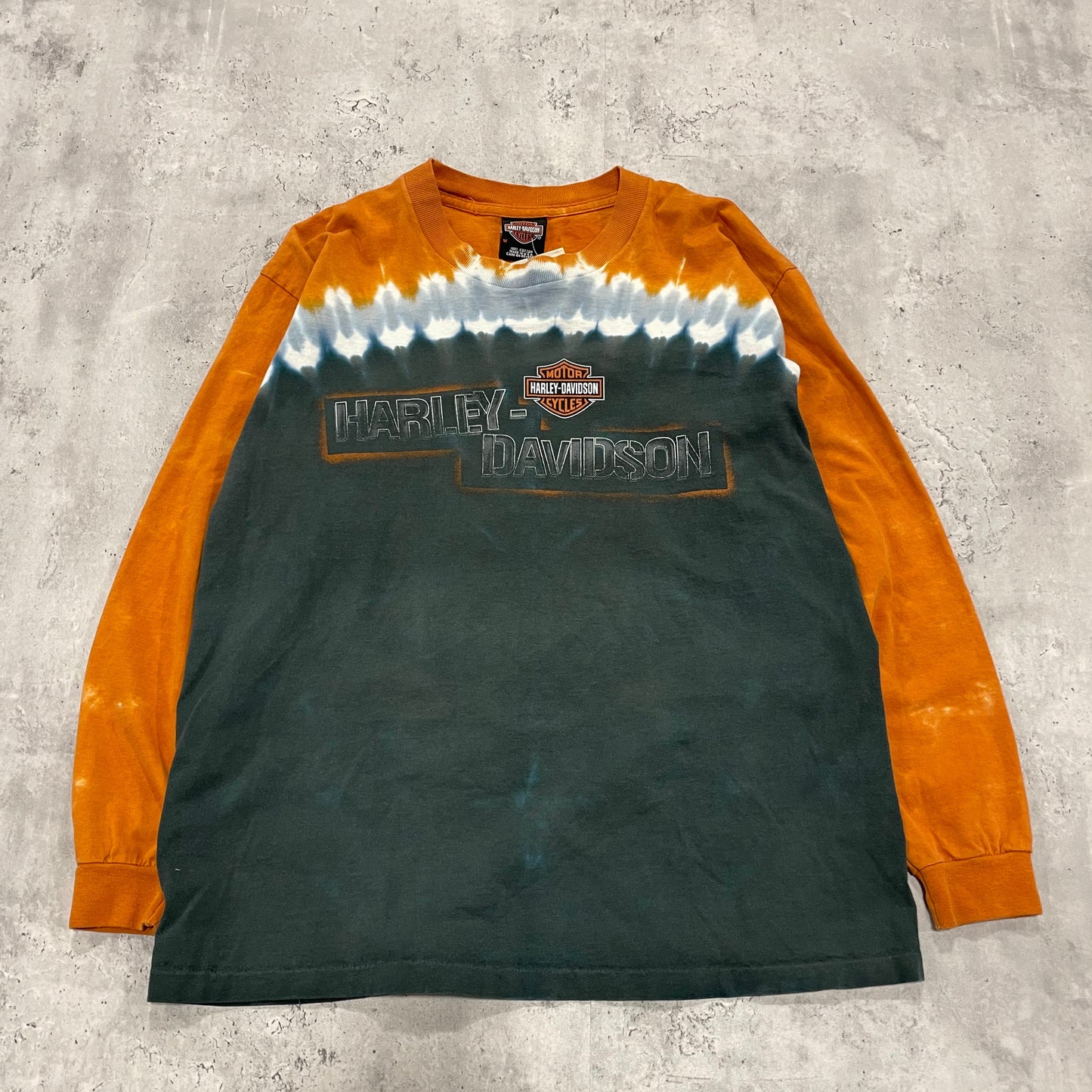 ‘05 Harley Davidson Tie Dye Long Sleeve Shirt