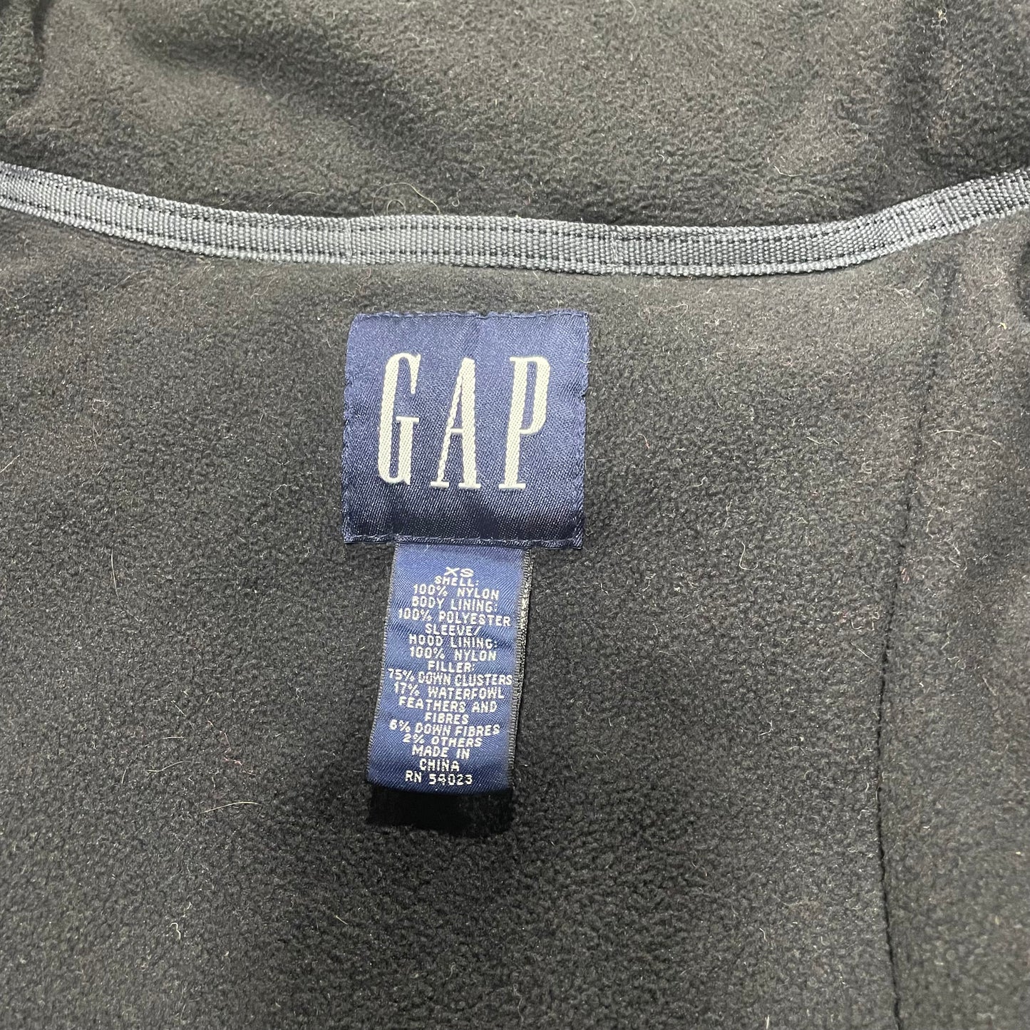 Vintage 00s Gap Faded Puffer Jacket Size XS