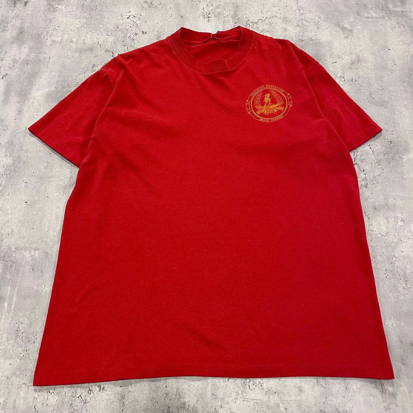 80s school of infantry Red T-shirt