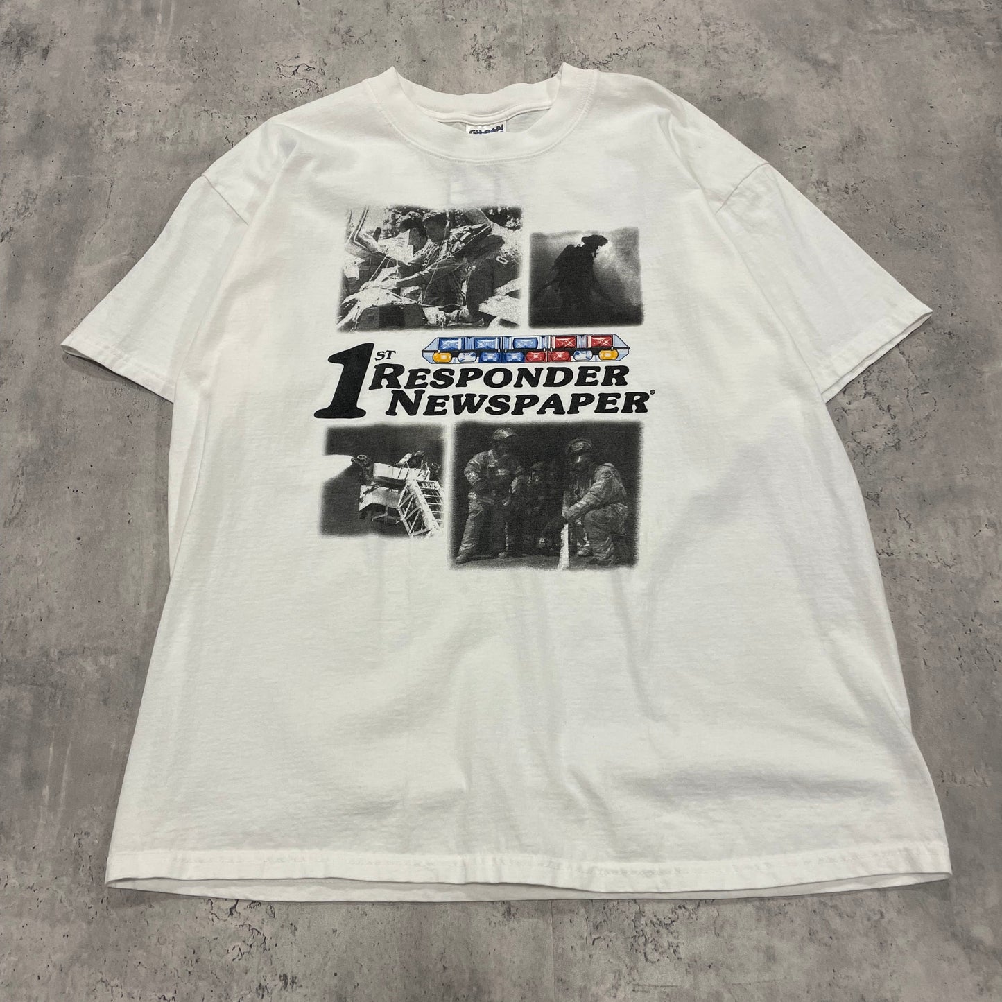 00s First Responder Newspaper T-shirt