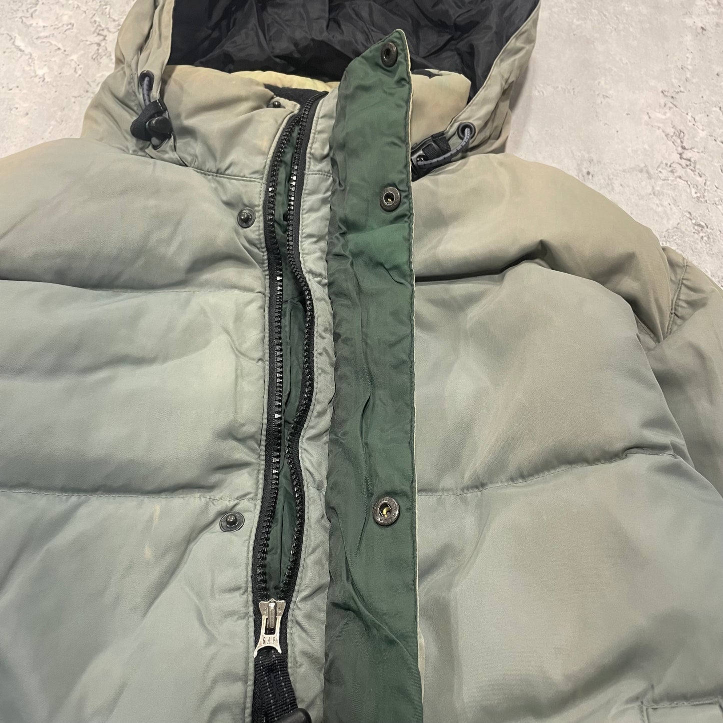 Vintage 00s Gap Faded Puffer Jacket Size XS