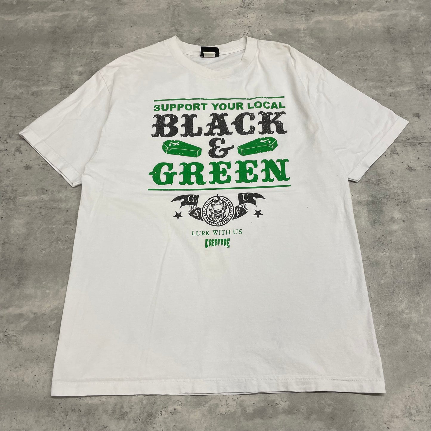 00s Creature Skateboard Tshirt