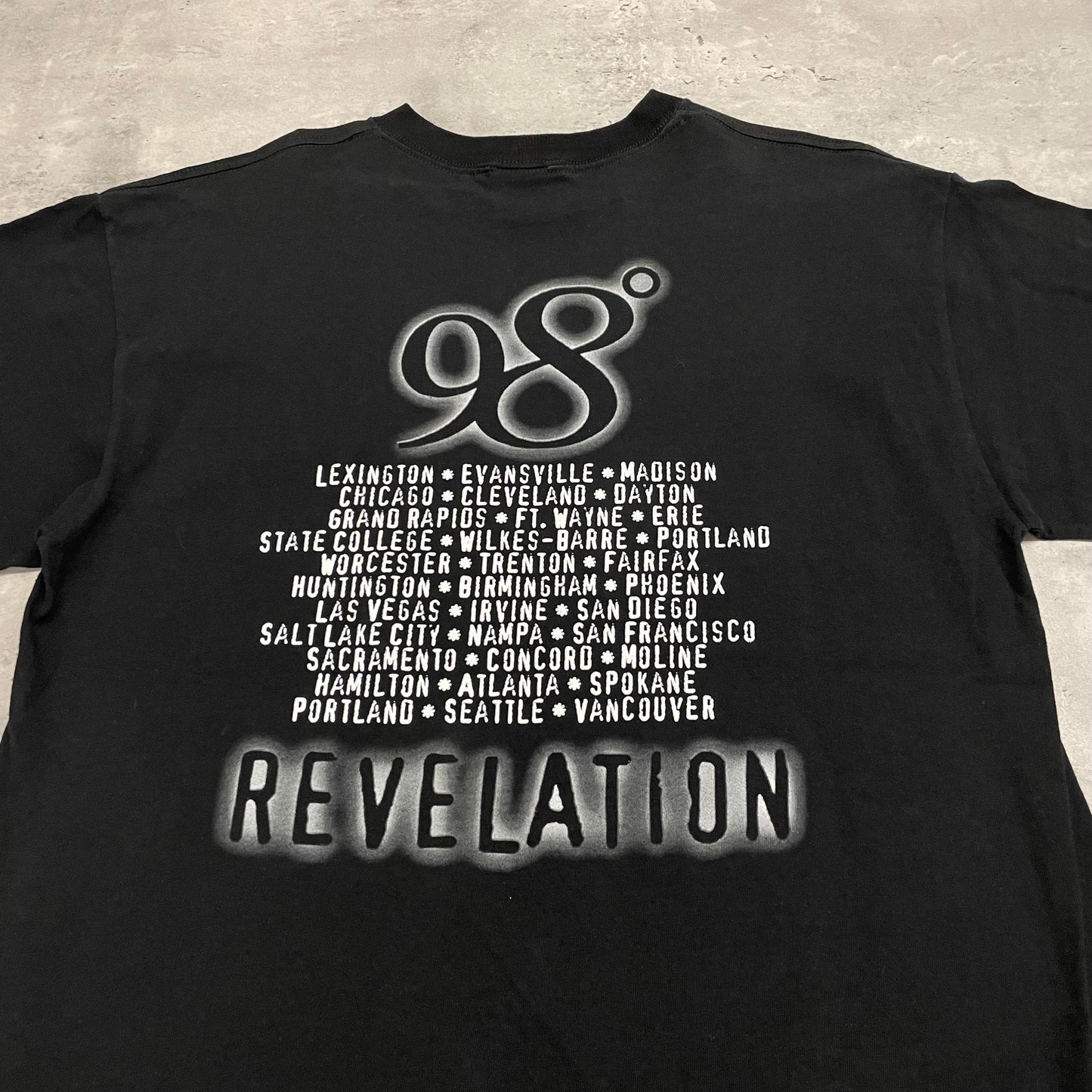 00s 98° Revelation Tour T-Shirt