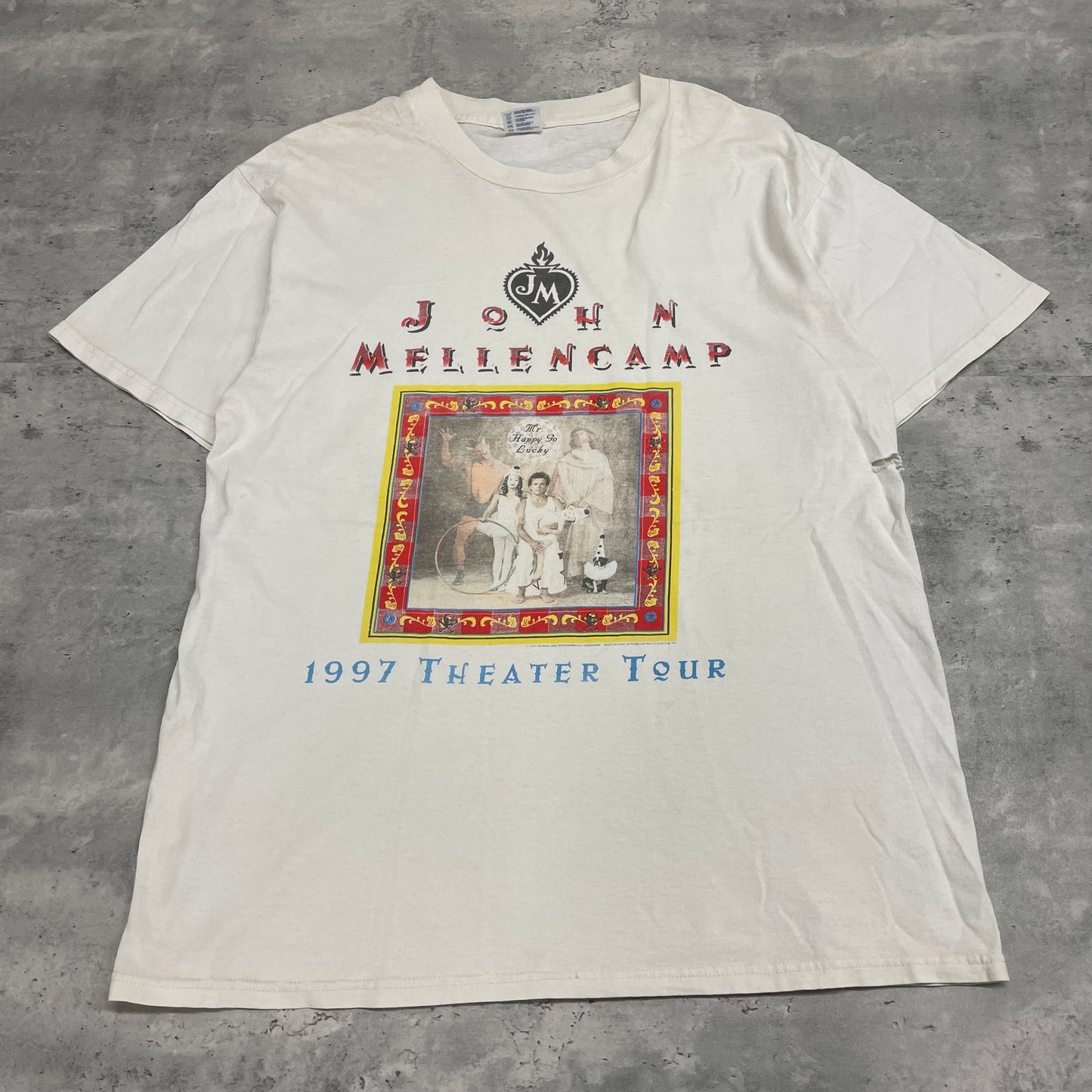 ‘97 John Mellencamp Theatre Tour Tshirt