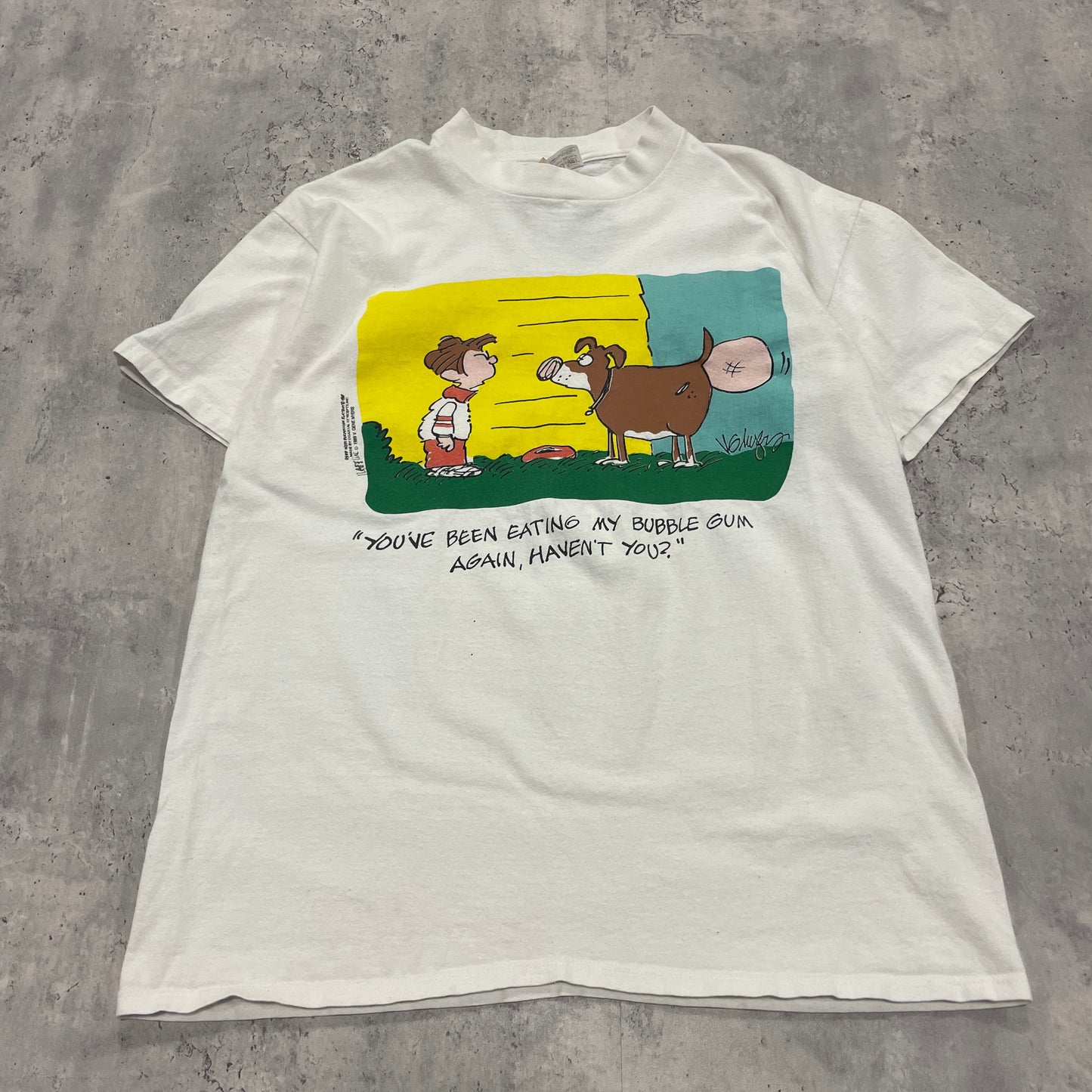‘89 Bubble Gum Dawg Cartoon Tshirt