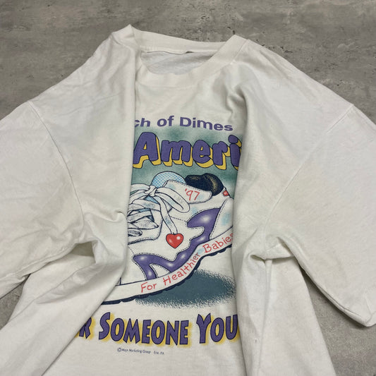 ‘97 March of Dimes Walk America Tshirt
