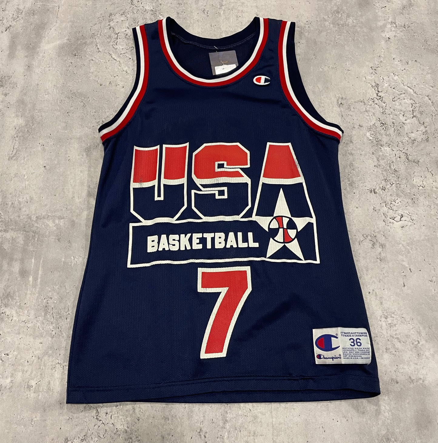 90s Shawn Kemp Team USA Jersey