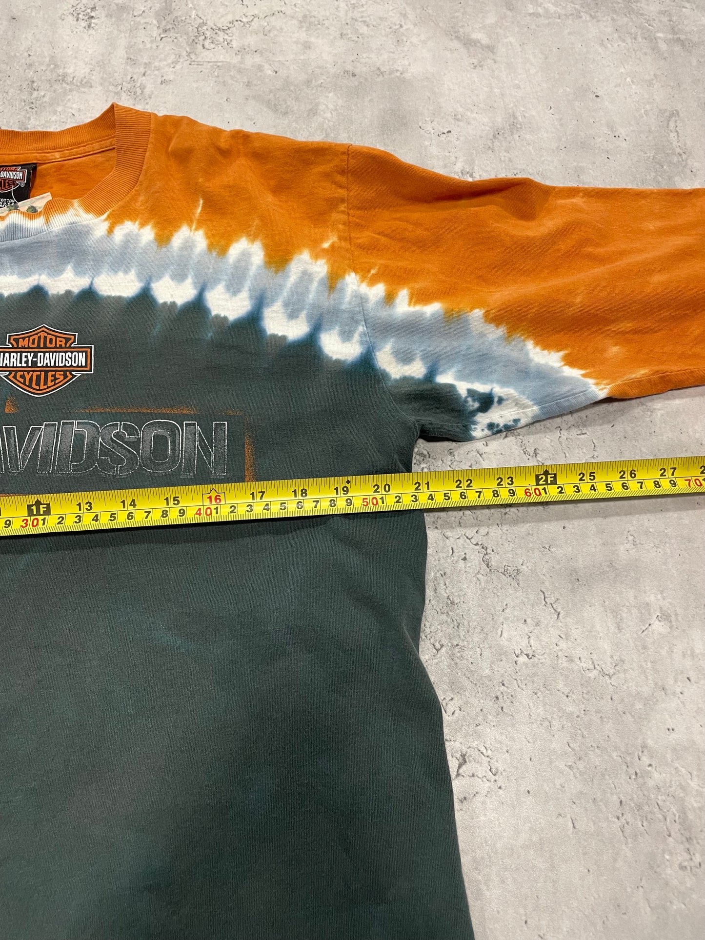 ‘05 Harley Davidson Tie Dye Long Sleeve Shirt