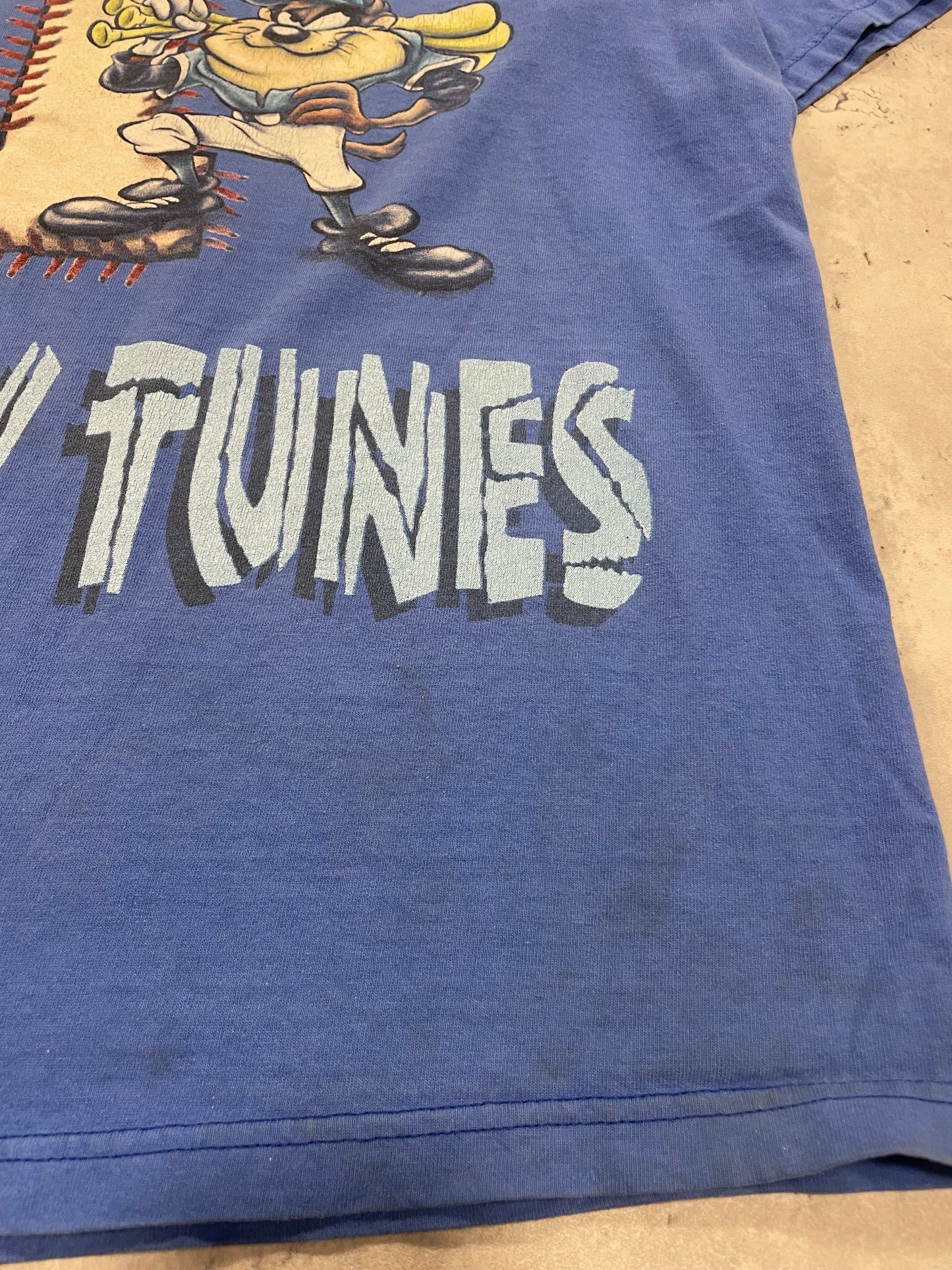 00’s Looney Toons Taz Baseball Tshirt