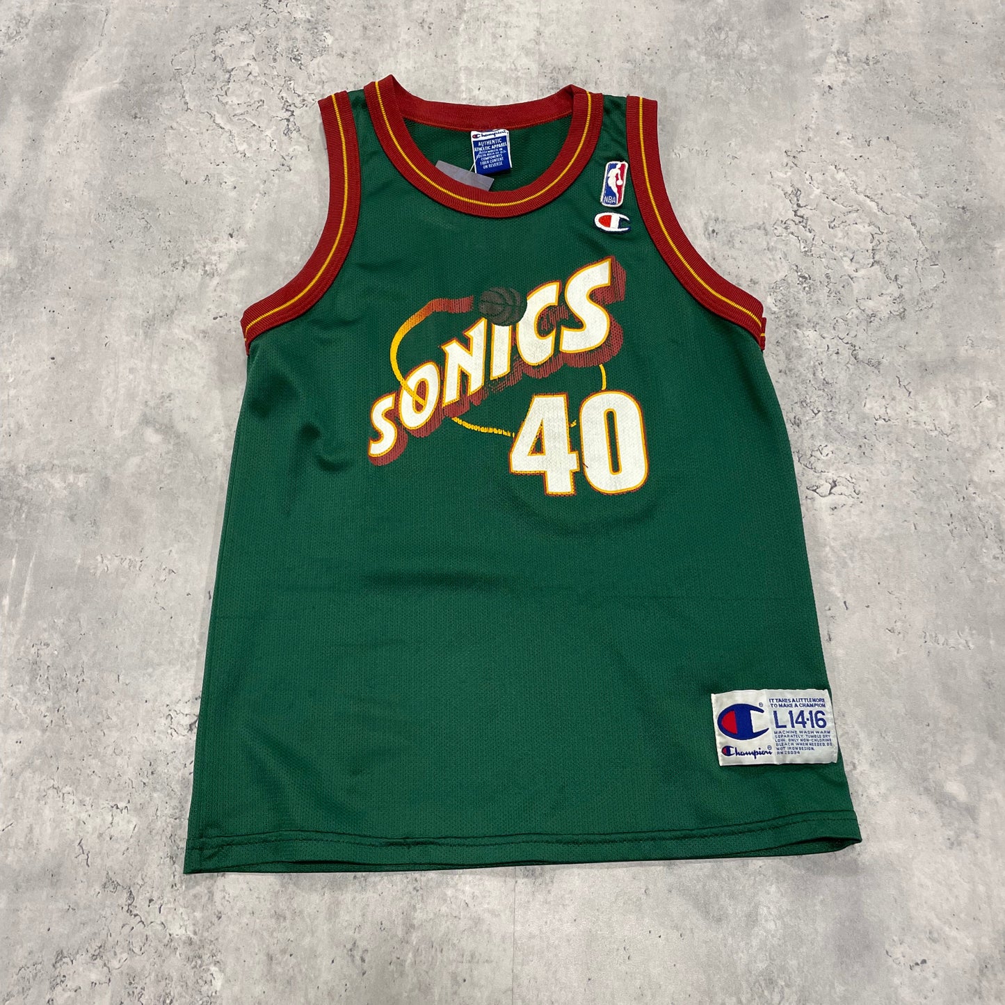 90s Shawn Kemp Seattle SuperSonics Youth Jersey Tank