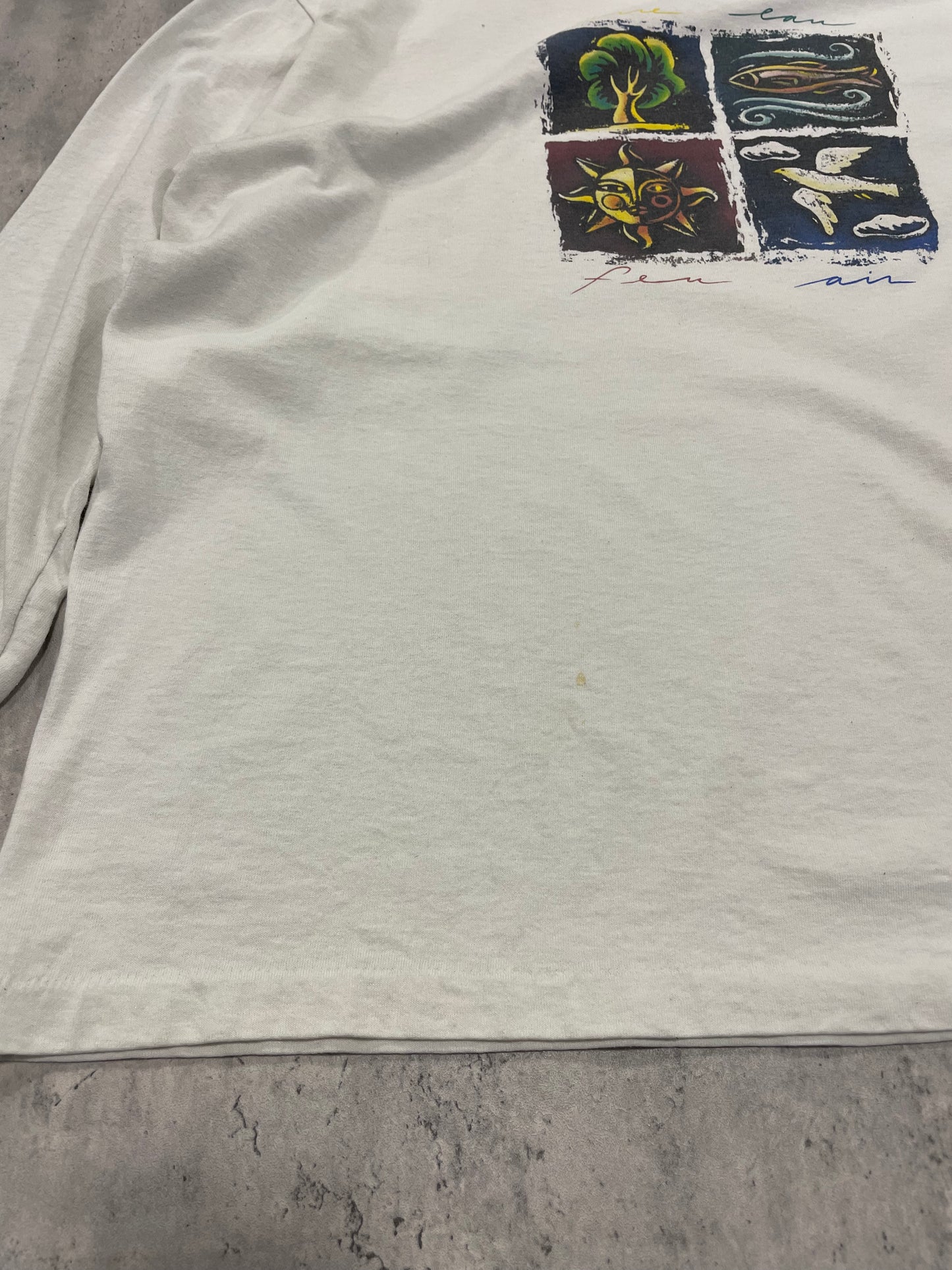 90s Hum Eur White Long Sleeve